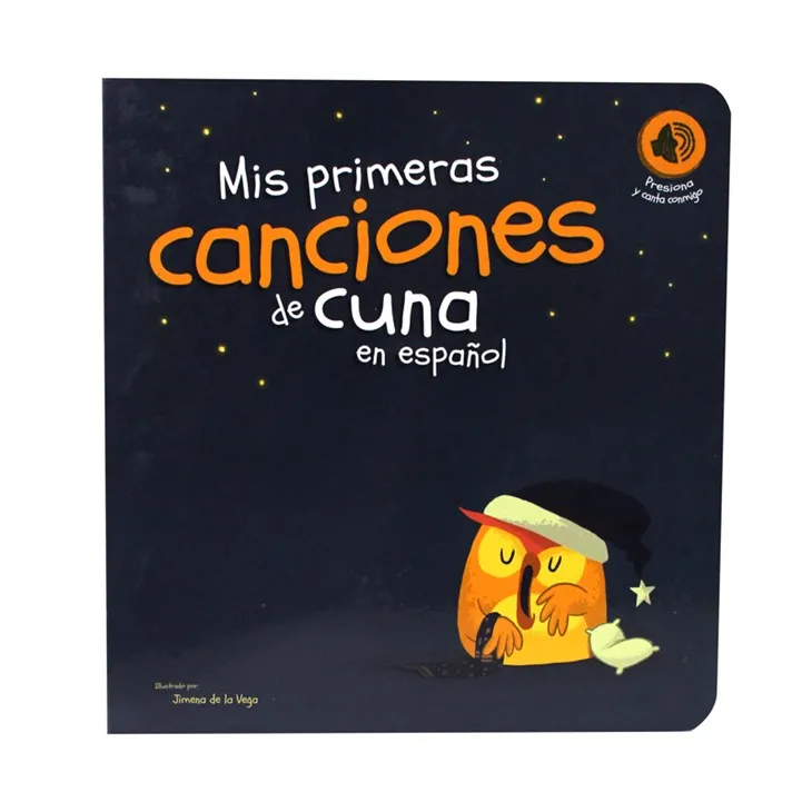 Preschool Education Nursery Rhymes Sound Book With Press Button